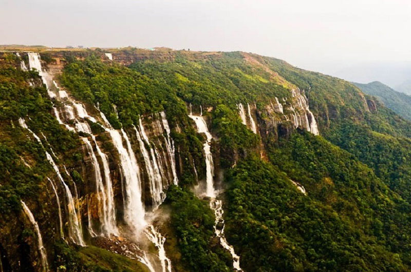 Seven Sisters Falls, Meghalaya