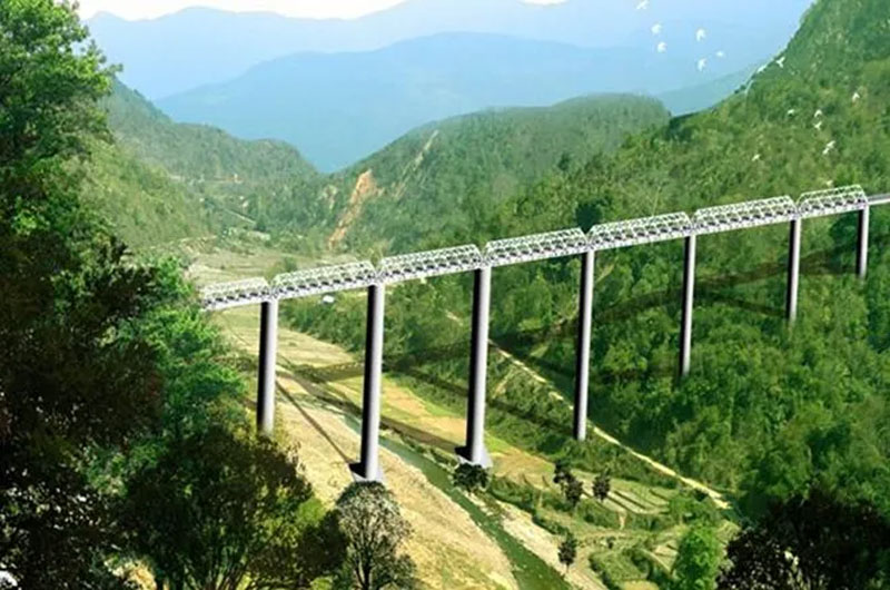 Indian Railways to build world's tallest railway bridge pier in Jiribam-Imphal Manipur | Banasri Tourism Pvt Ltd | banasri.in