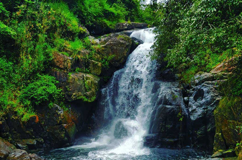 Meenmutty Falls is formed by the cascading waters of the Meenmutty River | Banasri Tourism Private Limited | banasri.in