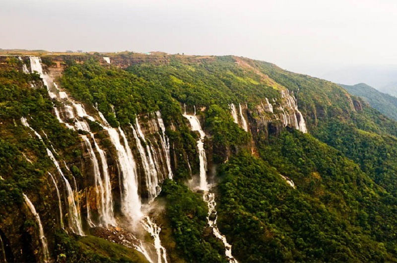 Meghalaya’s Majestic Seven Sisters Falls | Banasri Tourism Private Limited | banasri.in