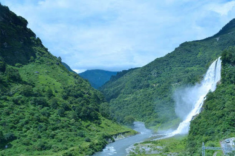 Nuranang Falls is situated near the town of Jang around 40 kilometers from Tawang | Banasri Tourism Private Limited | banasri.in